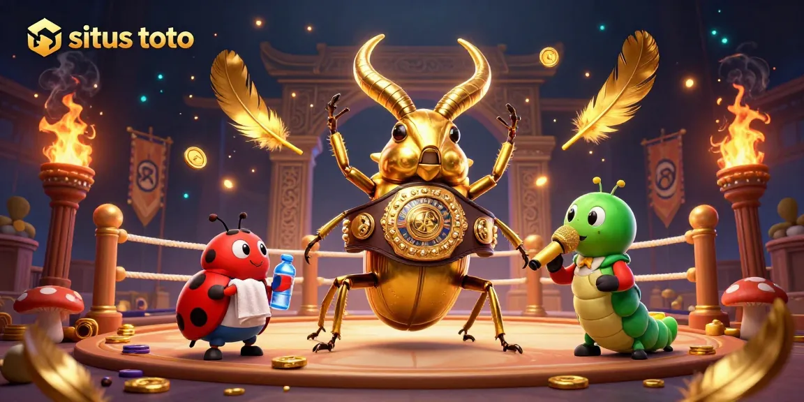 Engage with the situs toto experience through a dynamic 3D illustration featuring gaming elements.