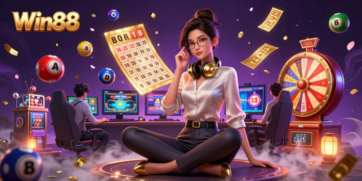 Win88 engages players with vibrant lottery elements, dynamic casino scenes, and thrilling gameplay.