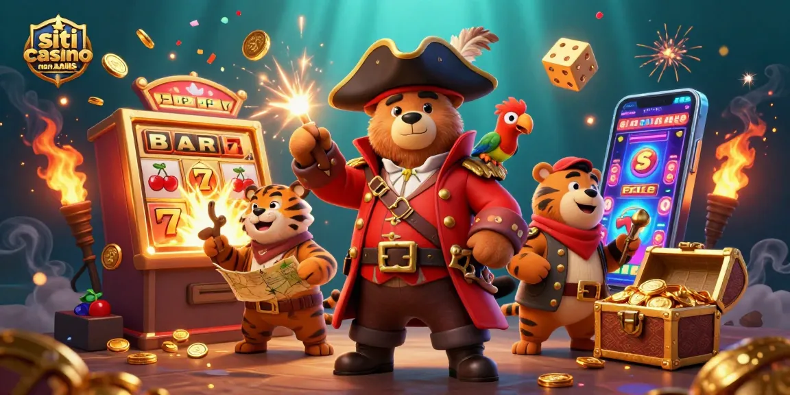 Gioca nei migliori siti casino non AAMS con grafiche vivaci e jackpot esplosivi forgiando l'avventura di un pirata