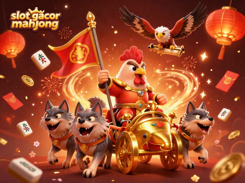 Experience thrilling gameplay with slot gacor mahjong in an exciting and colorful scene featuring dynamic characters.