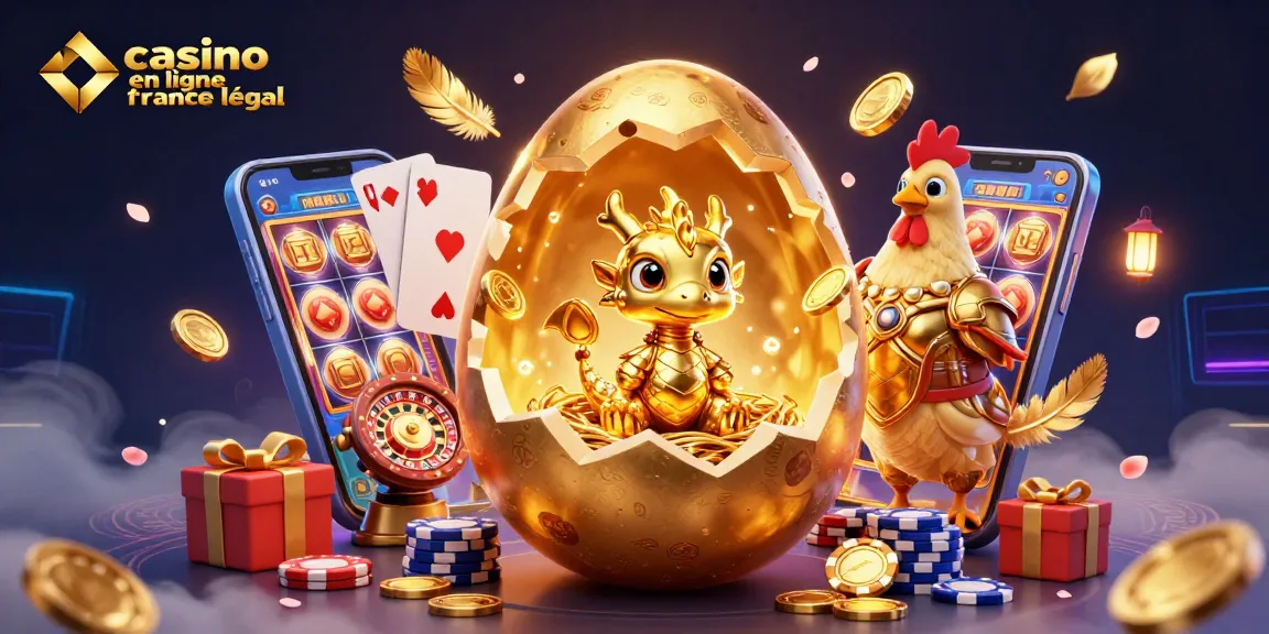 Visualisation dynamique et captivante de casino en ligne légal en France, découvrant le monde des jeux d'argent