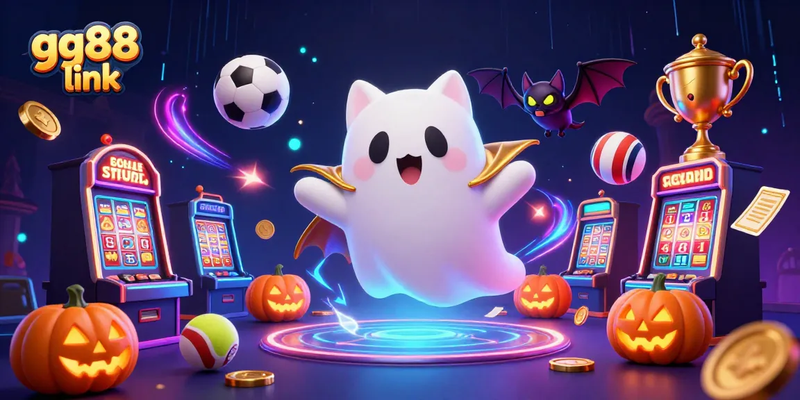 Win big at gg88 link with exciting casino games featuring 3D ghost cat and vampire bat!