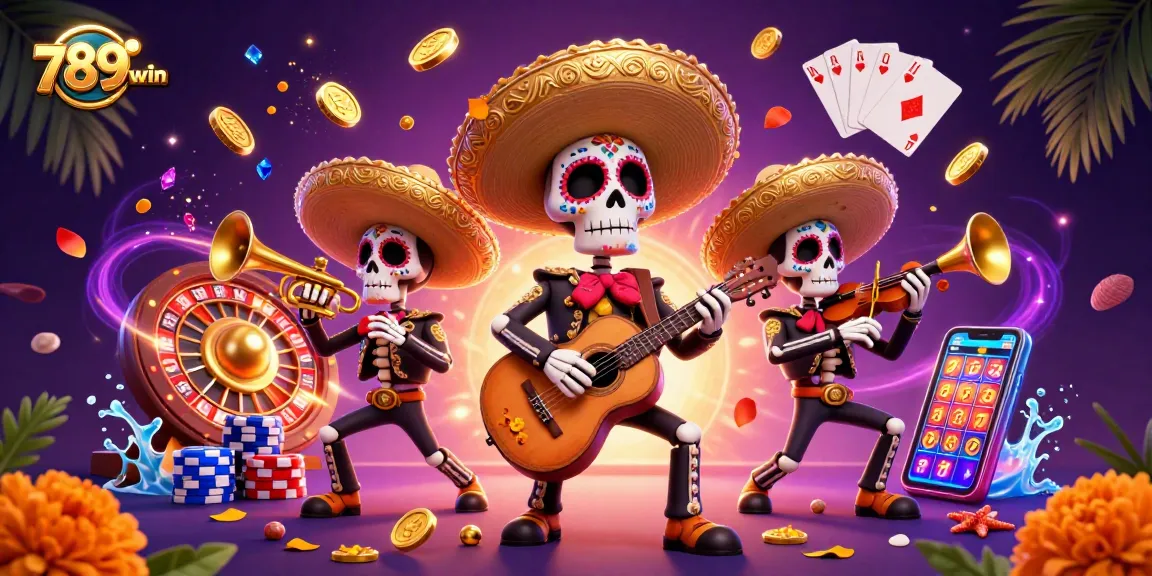 Experience exciting wins at 789win with vibrant 3D casino action featuring colorful characters and dynamic gaming scenes.