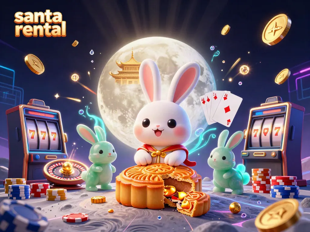 Experience festive fun with our santa rental on an exciting virtual casino adventure.