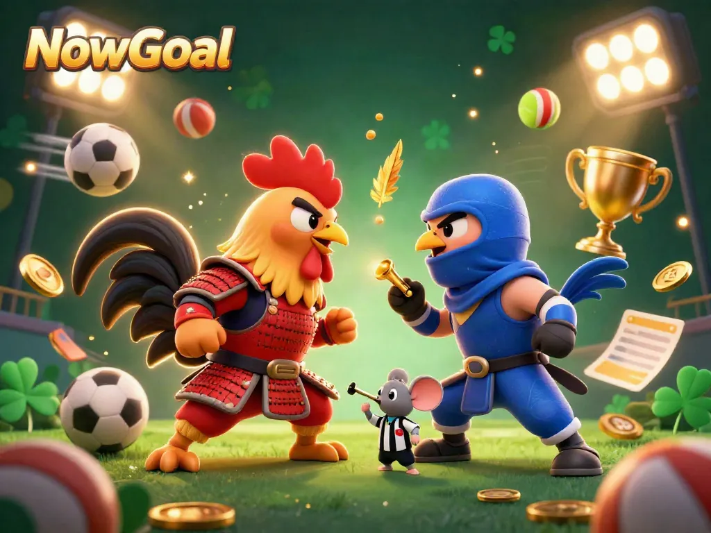 Engage with real-time sports betting excitement on NowGoal with dynamic roosters and trophies