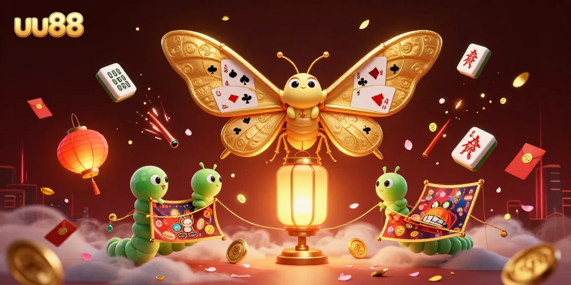 Experience the excitement of uu88 with a vibrant 3D casino illustration showcasing immersive gaming elements.