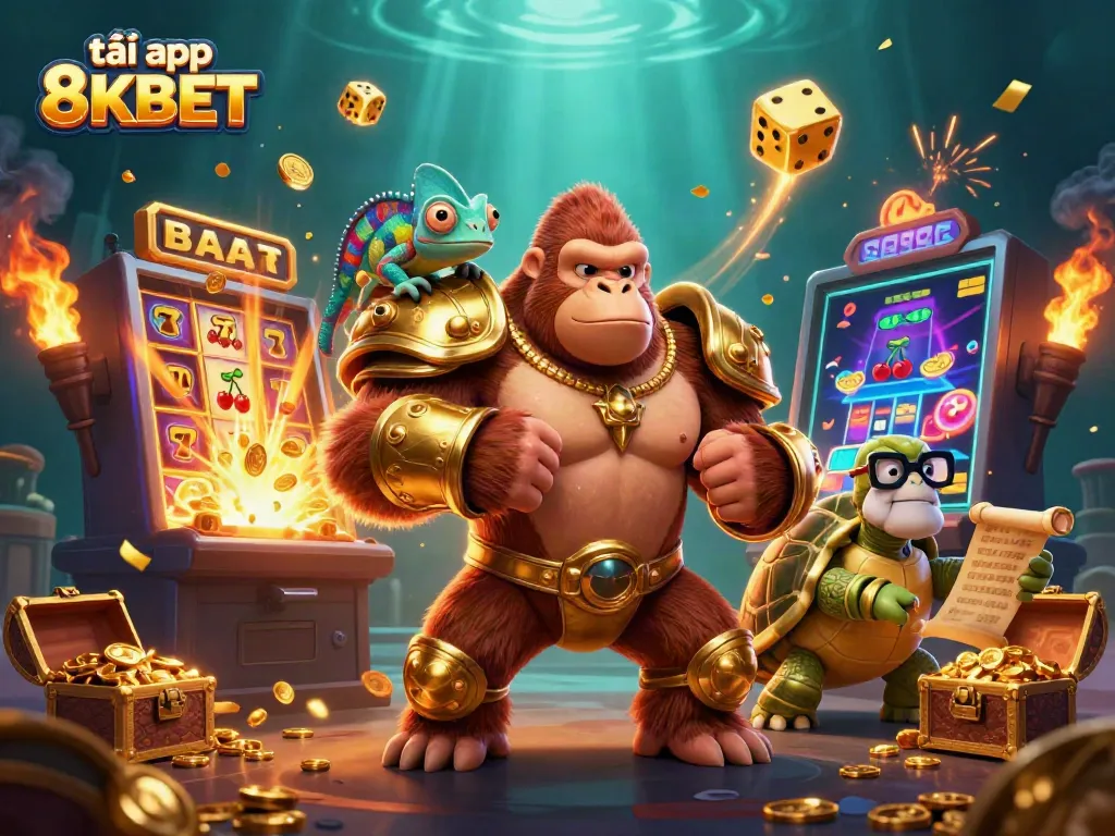 Grab your chance to tải app 8KBET for exciting wins and adventures in this colorful casino scene.
