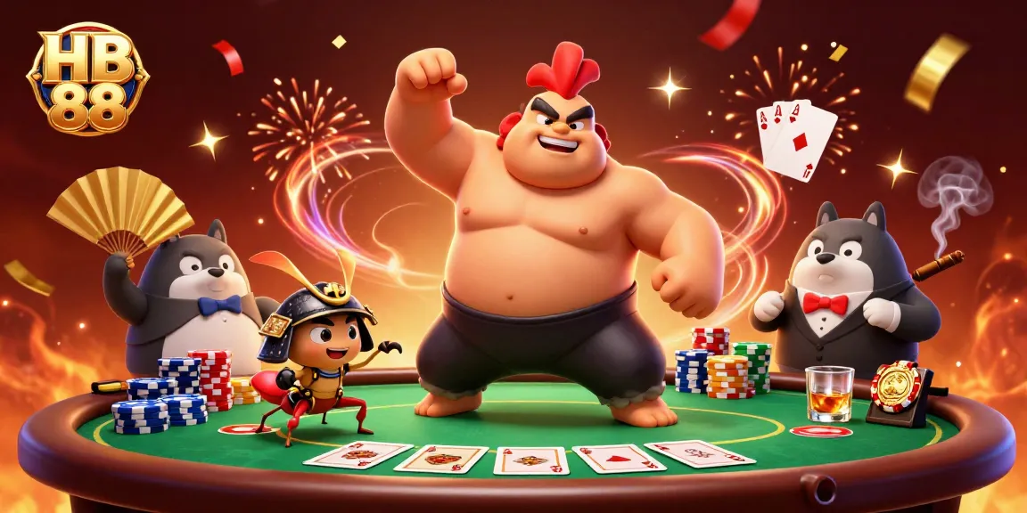 Celebrate your winning moments at HB 88 with dynamic gameplay and exciting poker elements!