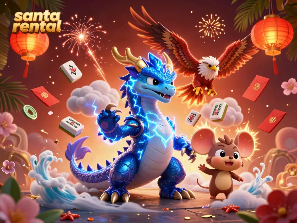 Engage with exciting santa rental experiences while exploring captivating casino elements.