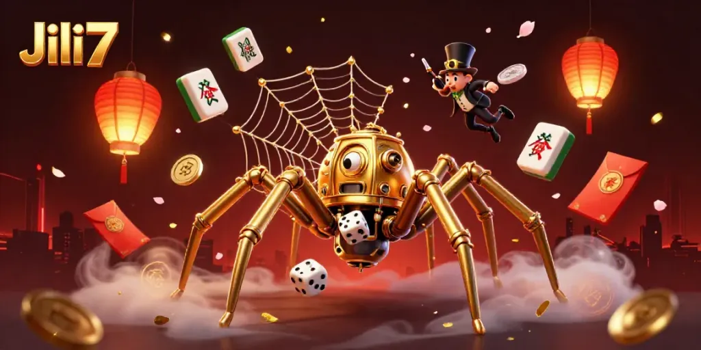 Experience thrilling gameplay at Jili7 featuring intricate web designs and rich casino elements.