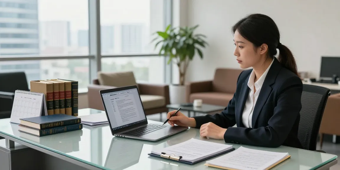 Check whether you are on Interpol's list with a lawyer in a consultation setting, surrounded by legal documents.