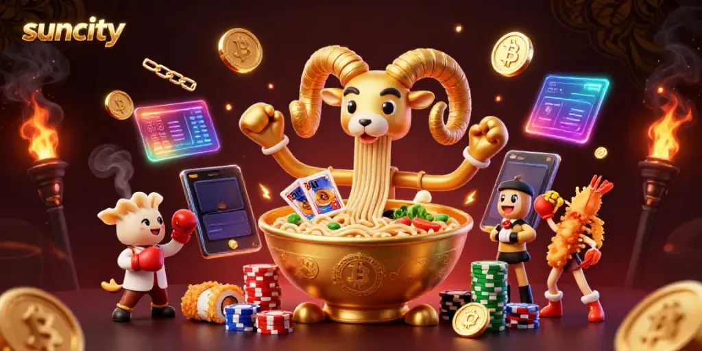 Experience the suncity magic with colorful characters and exciting casino elements.