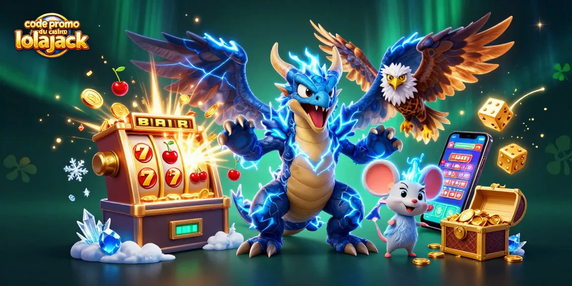 Code promo du casino lolajack : Jouez aux machines à sous avec énergie et gains éclatants.