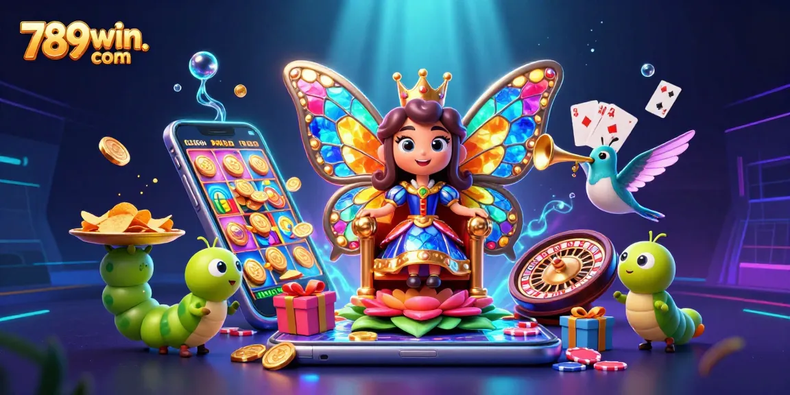Experience thrilling gameplay at 789win. com with vibrant characters and casino elements.