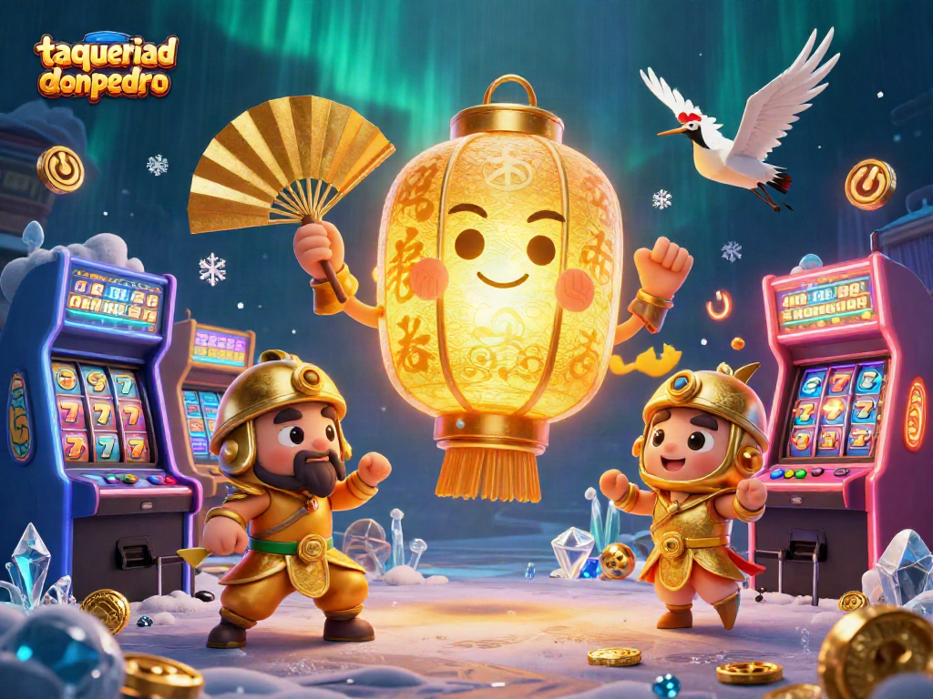 Engage in exciting gameplay at taqueriadonpedro, featuring colorful slot machines and dynamic gaming elements.