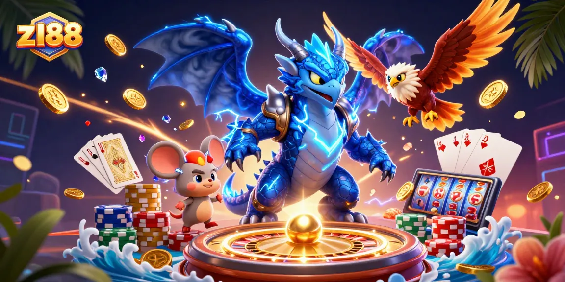 Experience exciting games at z188 with engaging characters and dynamic casino elements.