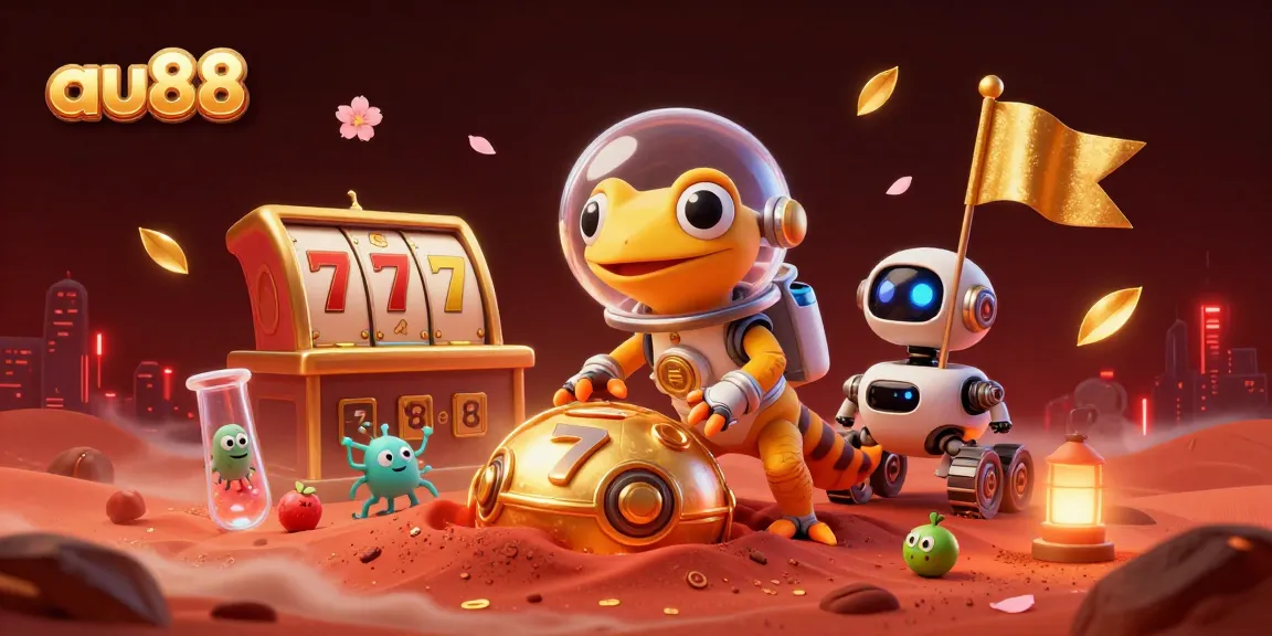 Experience thrilling winnings at au88 with a vibrant 3D Martian casino adventure full of excitement!