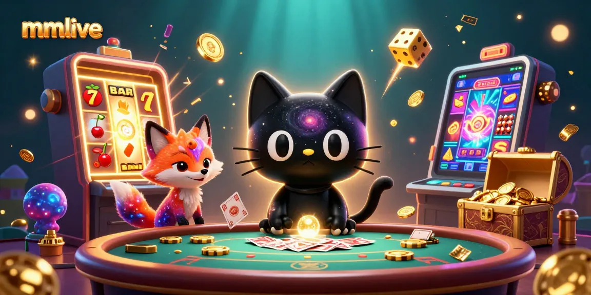 Experience mmlive's thrilling casino adventure with charming characters and vibrant game elements