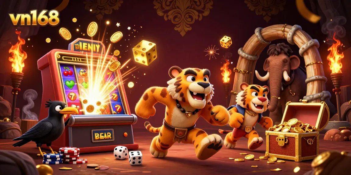 Experience explosive casino excitement with vn168's vibrant gaming scene of thrilling jackpots.
