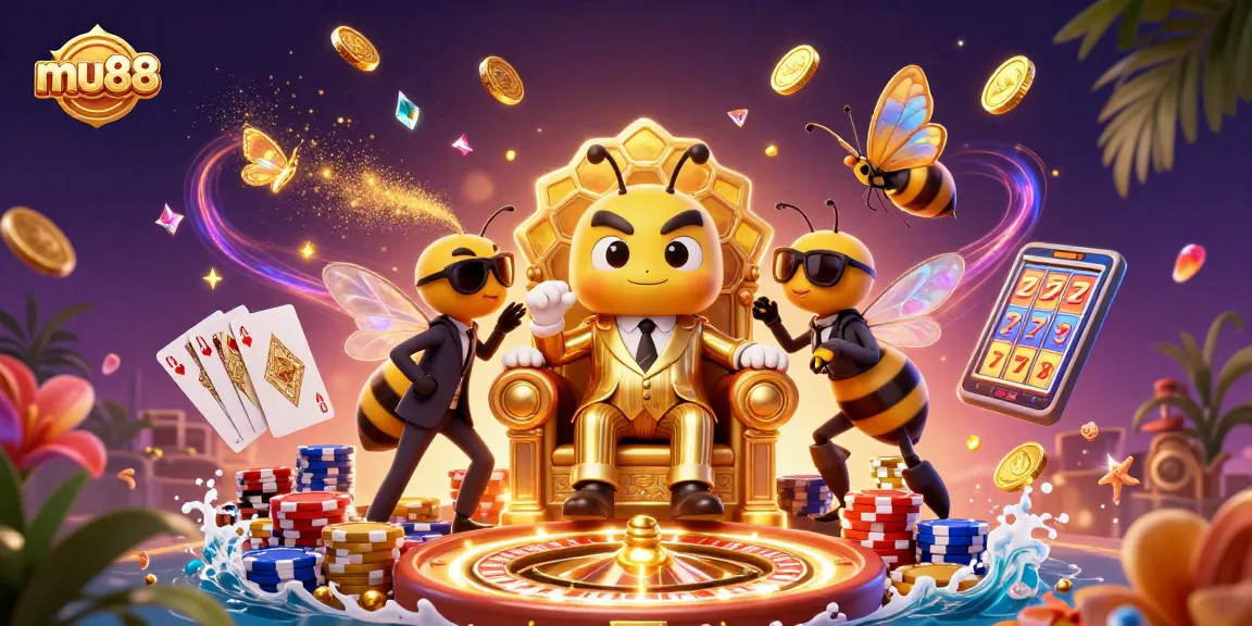 Experience the excitement of mu88's vibrant casino world with rich visuals and dynamic gaming elements.