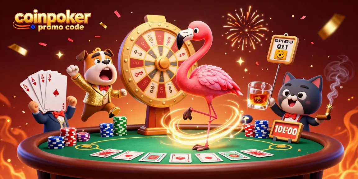 Obtenez le bonus de 150% avec le code promotionnel coinpoker promo code sur cette scène de casino dynamique.