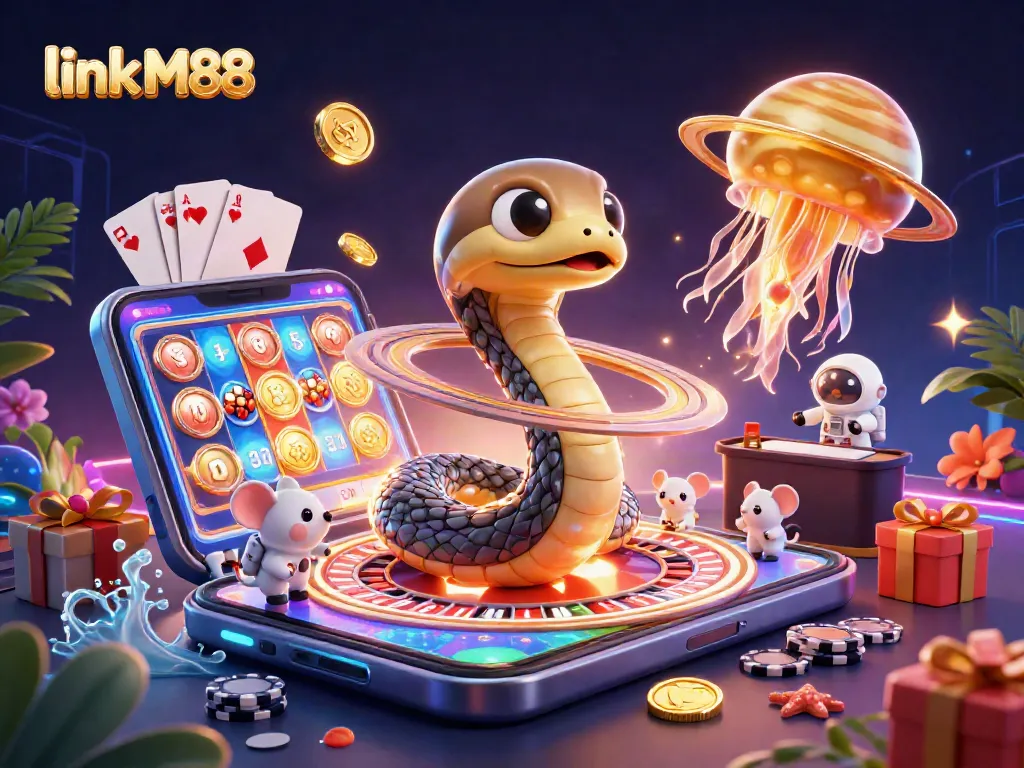 Experience thrilling bets at link M88 with 3D cartoon characters in a vibrant casino universe.