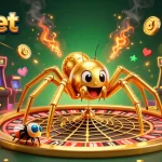 Engage with thrilling games on 566bet, featuring a vibrant 3D casino digital illustration!