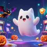 Join the casino adventure with LLwin as a ghost cat and bat explore a haunted gaming mansion.
