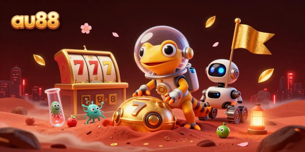 Experience thrilling winnings at au88 with a vibrant 3D Martian casino adventure full of excitement!