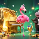 Experience the thrill at 33WIN with vibrant casino elements and engaging characters!