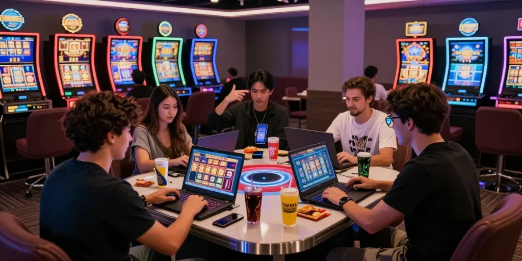 Engaged players enjoying thrilling experiences on the website resmi wd138 in a modern gaming environment.